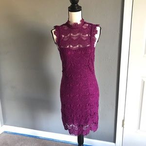 FREE PEOPLE ALL OVER LACE DRESS